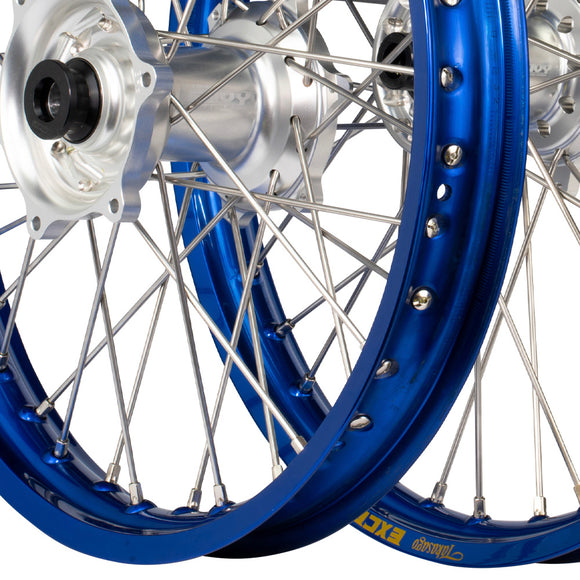 Envy/Excel 21/19 KTM SX-SXF 2013-14 Blue/Silver Wheel Set