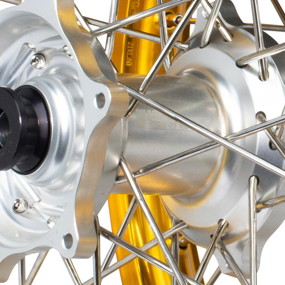 Envy/Excel 21/19 Honda CR125-250-500 89-94 Gold/Silver Wheel Set