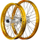 Envy/Excel 21/18 KTM EXC-EXCF 03-15 / TE-FE 250-501 14-15 Gold/Silver Wheel Set-1
