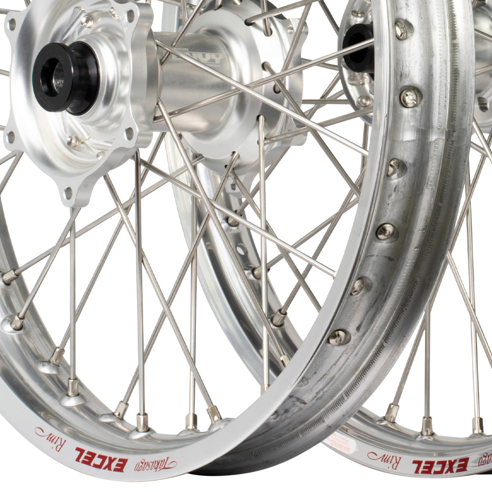 Envy/Excel 21/18 KTM EXC-EXCF 2024 / Husqvarna TE-FE 2024 Silver/Silver Wheel Set