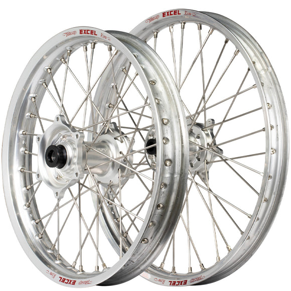 Envy/Excel 21/19 KTM SX-SXF 15-22 / Husqvarna TC-FC 16-22 Silver/Silver Wheel Set