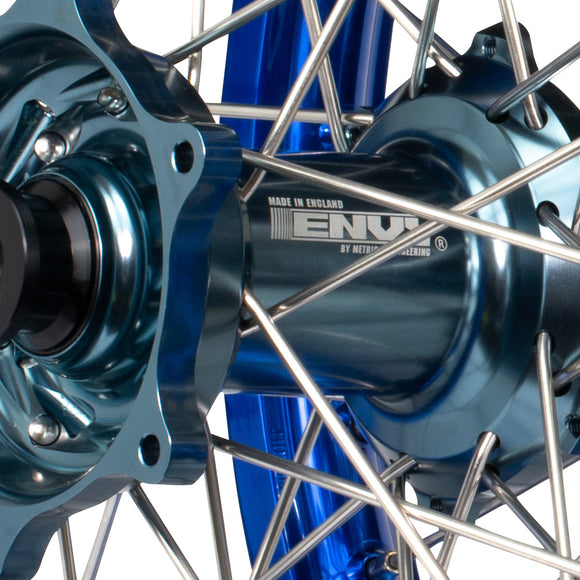 Envy/Excel 21/19 Yamaha YZ125-250 08-23 / YZ250-450F 07-08 Blue/Titan Wheel Set