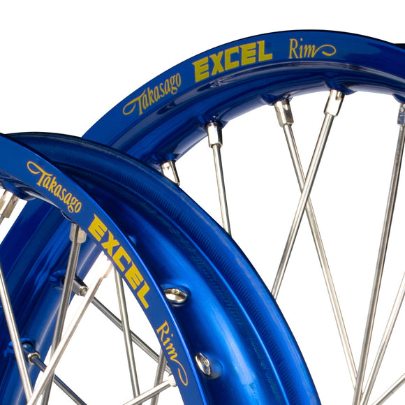 Envy/Excel 21/19 KTM SX-SXF 15-22 / Husqvarna TC-FC 16-22 Blue/Titan Wheel Set