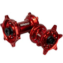 ENVY/DID 21/18 Beta RR 125-530 2013-24 Black Rim / Red Hub Black Spokes Wheel Set-2