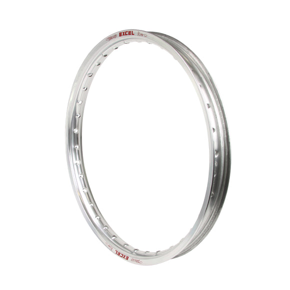 Excel 21x1.60 36 Hole Silver Front Rim