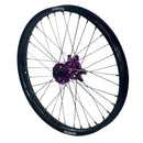 Axiom Sur Ron Ultra Bee 21x1.6 Black Rim / Purple Hub Front Wheel-1
