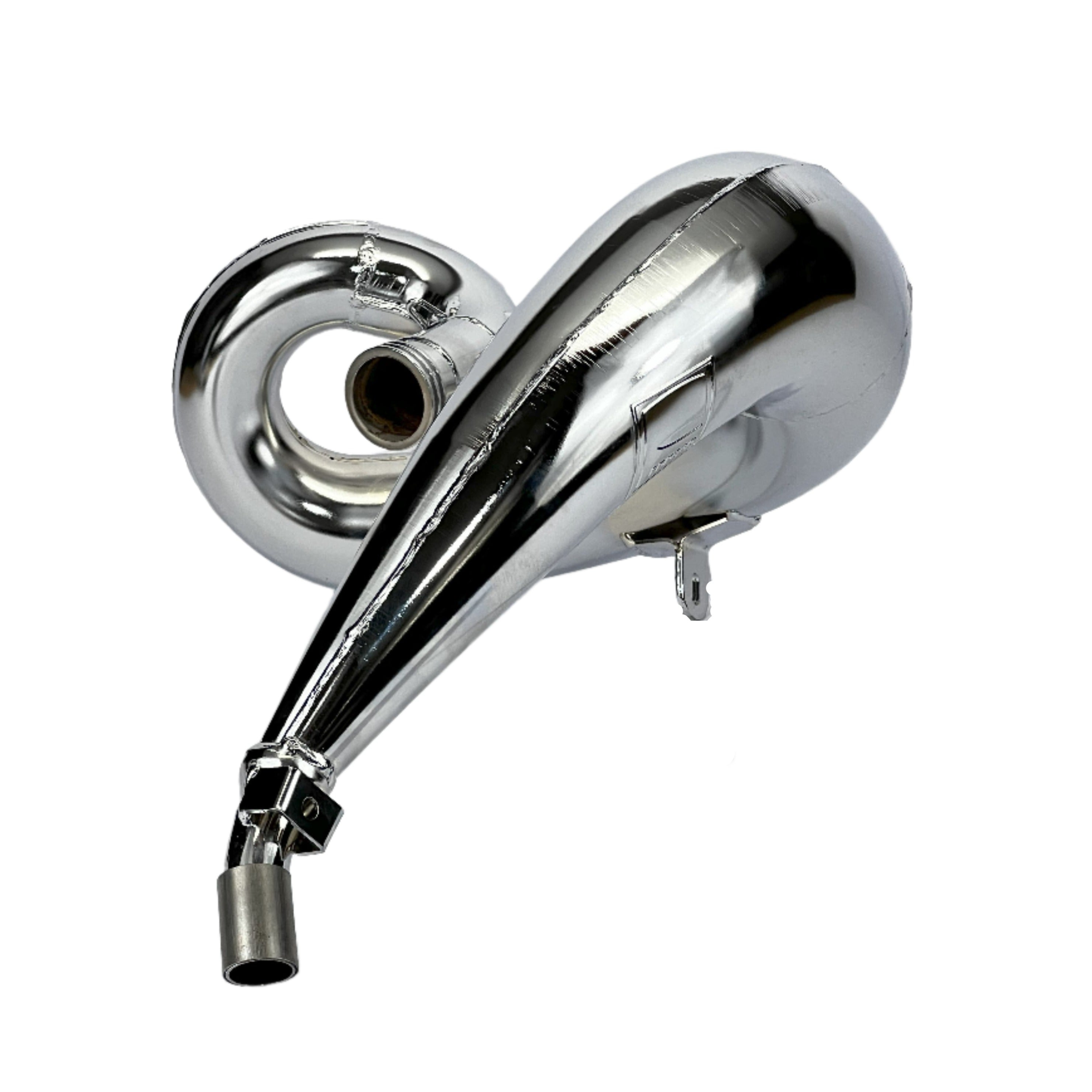 Fresco KTM250-300SX-EXC 14-16 / Husqvarna TC250-TE250-300 14-16 Chrome Expansion Chamber