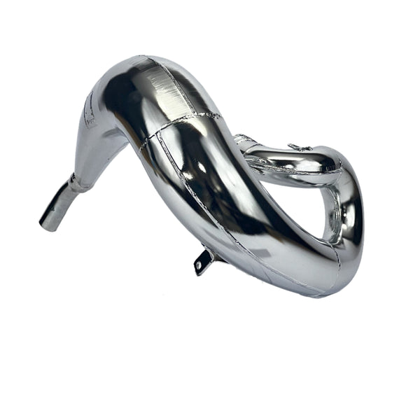Fresco KTM250-300SX-EXC 17-18 / Husqvarna TC250-TE250-300 17-18 Chrome Expansion Chamber