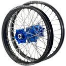 Talon Husqvarna TC85 17x1.4/14x1.60 2021-2024 Black Rim/Blue Hub Small Wheel Set-1
