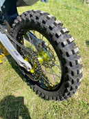 ENVY / DID 21/19x2.15 Triumph TF250-X 2024-25 Black Rim / High Viz Hub with High-Viz Nipples Wheel Set-7