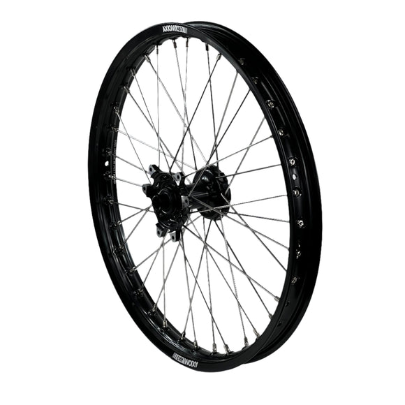 Axiom Sur Ron Ultra Bee 21x1.6 Black Rim / Black Hub Front Wheel