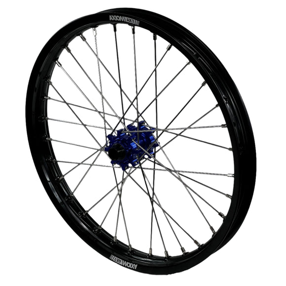 Axiom Sur Ron Light Bee 17x1.4 Black Rim / Blue Hub Front Wheel