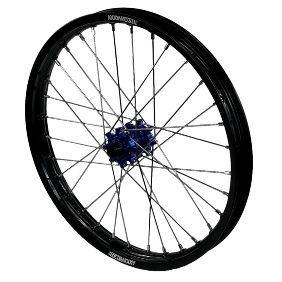 Axiom Sur Ron Light Bee 19x1.6/17x1.85 Black Rim / Blue Hub Wheel Set