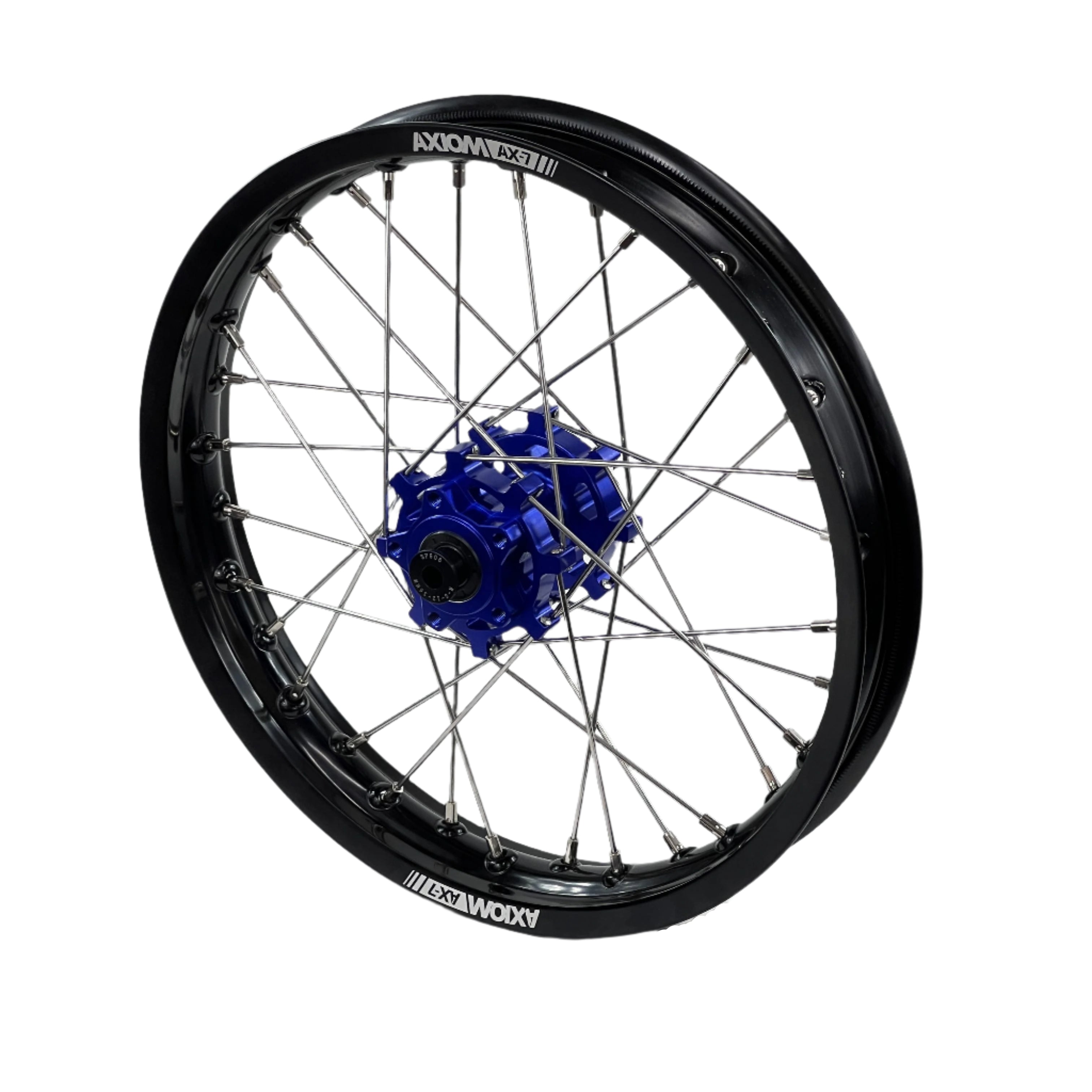 Axiom Sur Ron Light Bee 19x1.6/16x1.85 Black Rim / Blue Hub Wheel Set