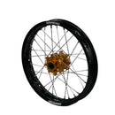 Axiom Sur Ron Light Bee 19x1.6/19x1.6 Black Rim / Gold Hub Wheel Set-3