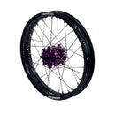 Axiom Sur Ron Light Bee 19x1.6/19x1.6 Black Rim / Purple Hub Wheel Set-3