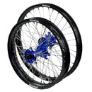 Axiom Sur Ron Ultra Bee 19x1.85/19x2.15 Black Rim / Blue Hub Wheel Set-1
