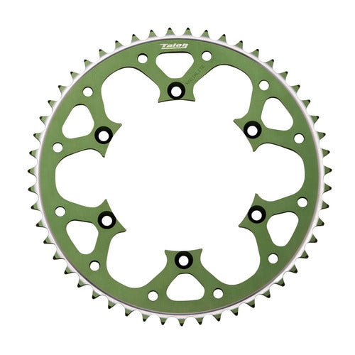 Talon Kawasaki KX125-250 / KXF 250-450 Green 50t Rear Radialite Sprocket