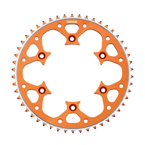 Talon KTM / Husqvarna / Gas Gas Red 47t Orange Rear Radialite Sprocket