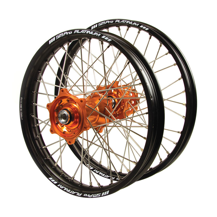 Envy/SMPRO Platinum 50SX-TC50-MC50 16-24 Black/Orange Wheel Set | Axiom ...