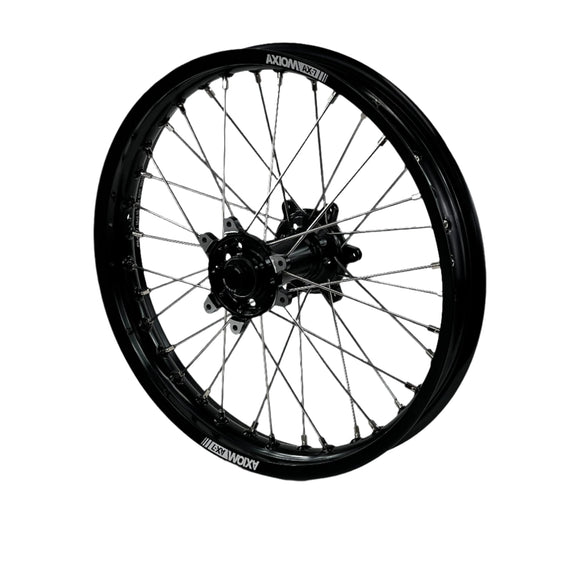 Axiom Sur Ron Ultra Bee 19x1.85/19x2.15 Black Rim / Black Hub Wheel Set