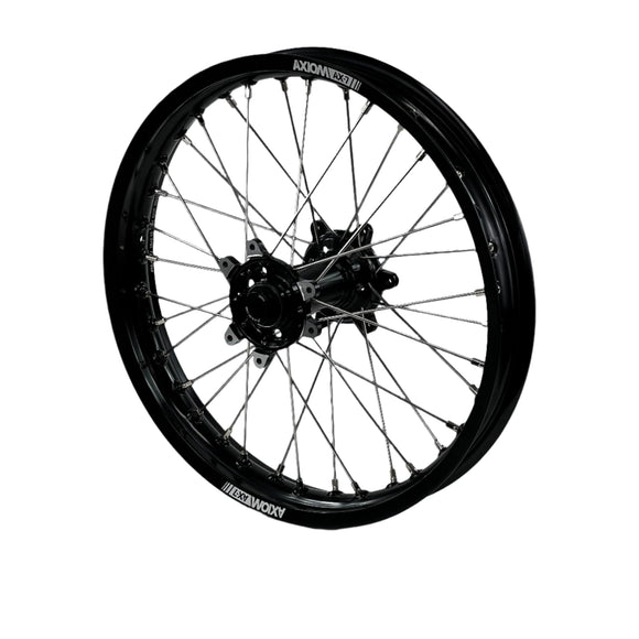 Axiom Sur Ron Ultra Bee 21x1.6/18x2.15 Black Rim / Black Hub Wheel Set