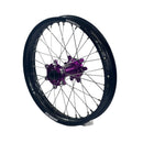 Axiom Sur Ron Ultra Bee 21x1.6/18x2.15 Black Rim / Purple Hub Wheel Set-4