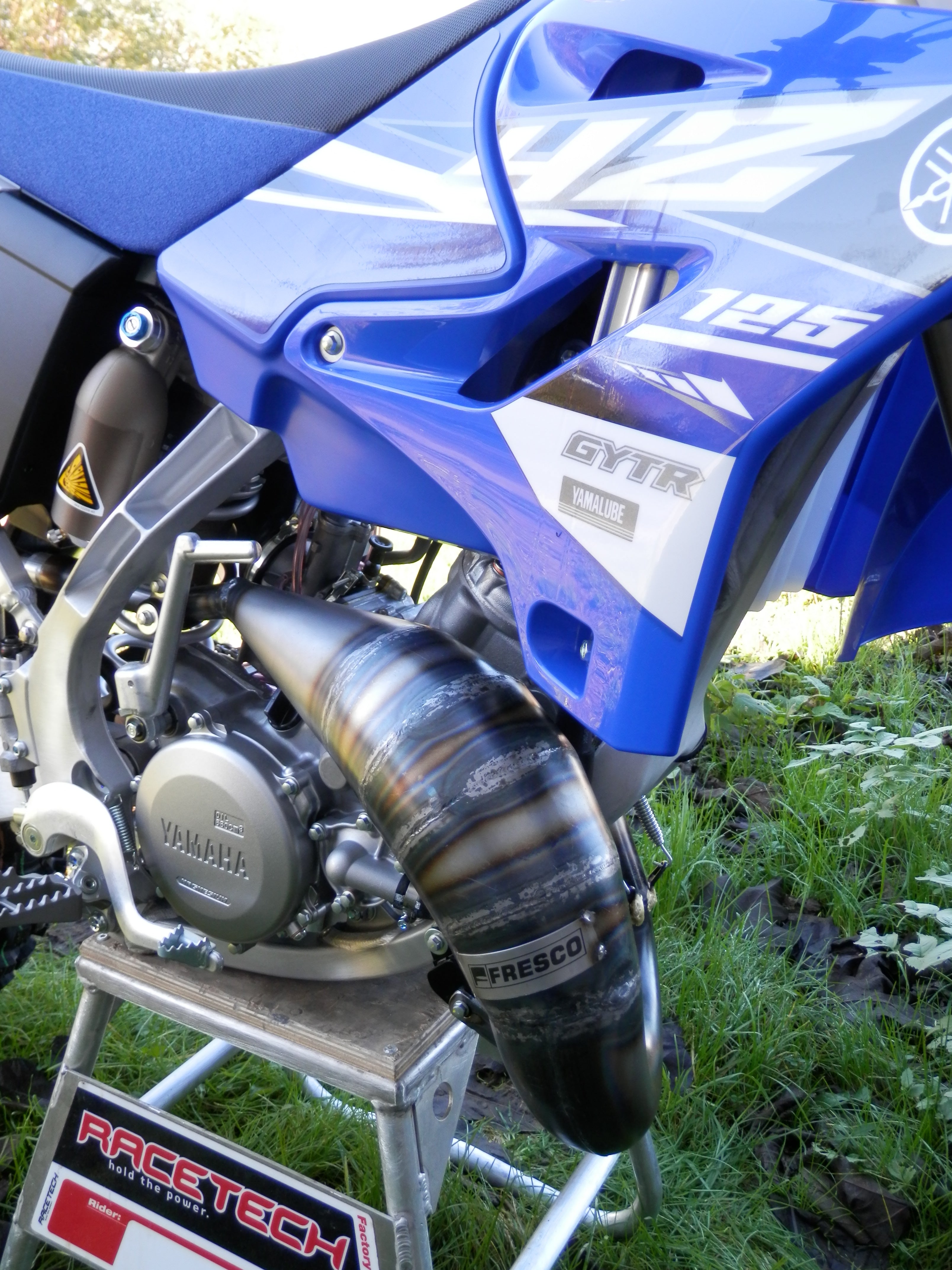 Fresco Factory Yamaha YZ125 20052021 Expansion Chamber Axiom MotoX