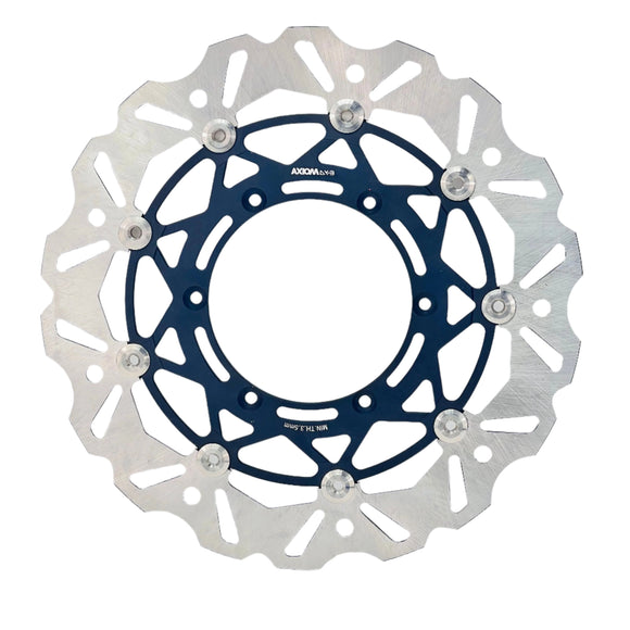Axiom Wave 320mm Supermoto Front Floating Disc - KTM SX-SXF-EXC-EXCF, Husqvarna TC-FC-TE-FE, Gas Gas MC-EC 2003-2025