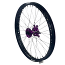 Axiom Sur Ron Ultra Bee 21x1.6 Black Rim / Purple Hub Front Wheel-2