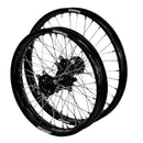 Axiom Sur Ron Ultra Bee 21x1.6/18x2.15 Black Rim / Black Hub Wheel Set-1
