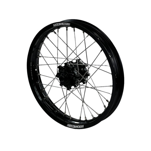 Axiom Sur Ron Light Bee 19x1.6/19x1.6 Black Rim / Black Hub Wheel Set