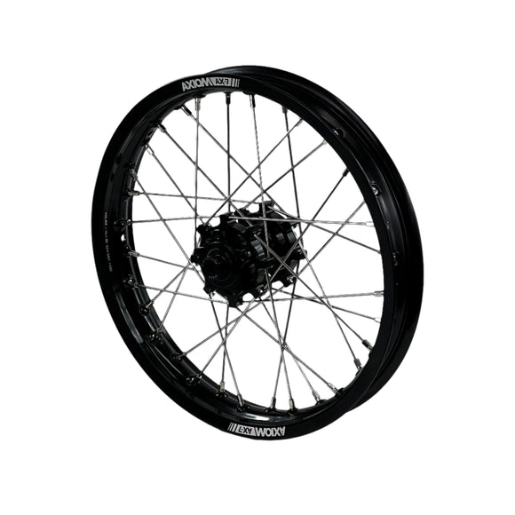 Axiom Sur Ron Light Bee 19x1.6/17x1.85 Black Rim / Black Hub Wheel Set