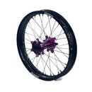 Axiom Sur Ron Ultra Bee 19x1.85/19x2.15 Black Rim / Purple Hub Wheel Set-3