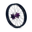 Axiom Sur Ron Ultra Bee 21x1.6/18x2.15 Black Rim / Purple Hub Wheel Set-3