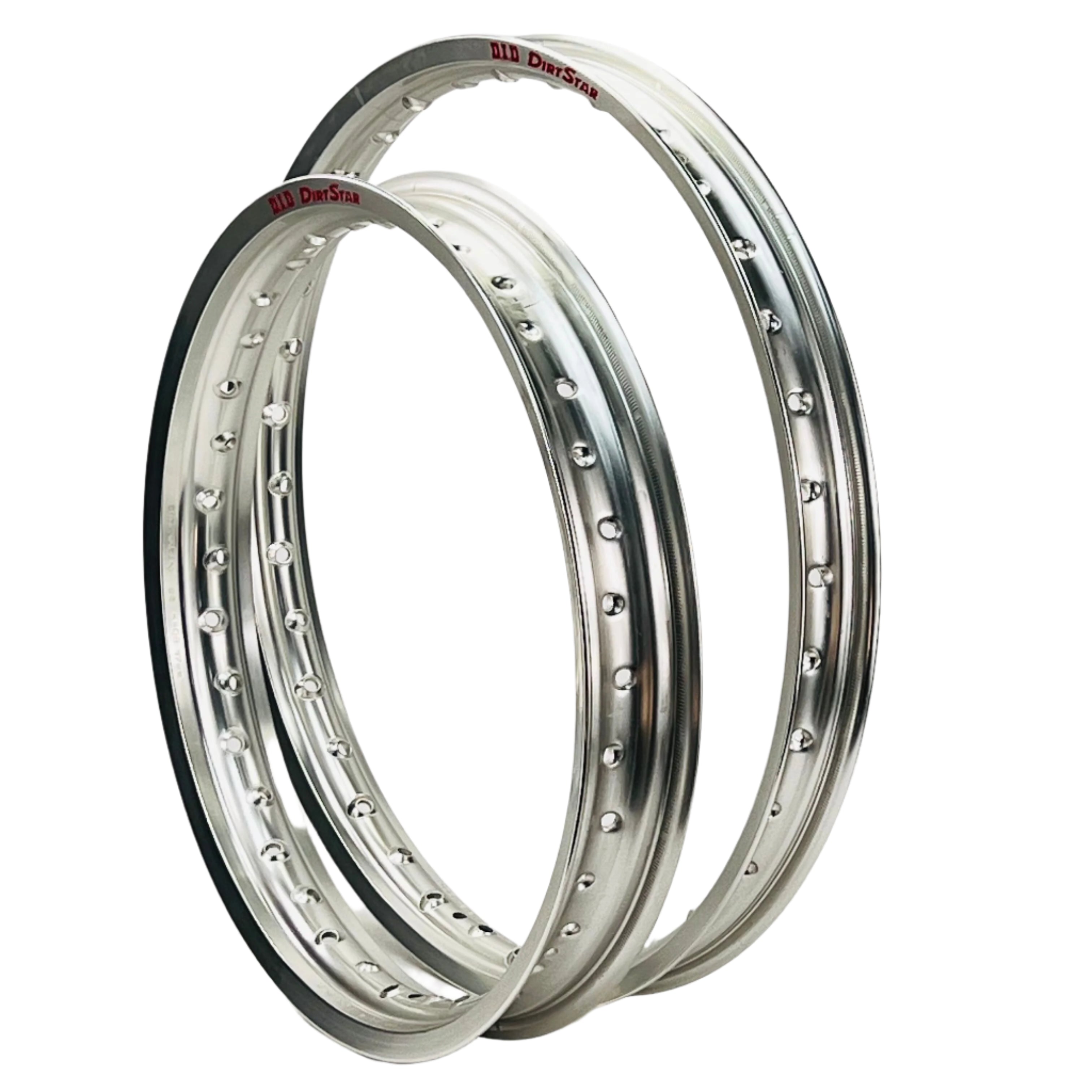 DID Dirt Star 19x1.85 36h Silver Rear Rim