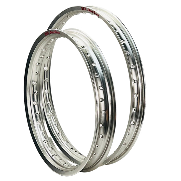 DID Dirt Star 19x2.15 32h Silver Rear Rim